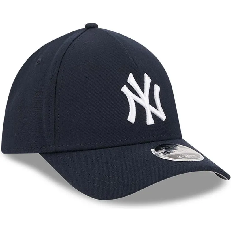 shapka-izvita-tmnosin-reguliruema-39thirty-m-crown-a-frame-na-new-york-yankees-mlb-ot-new-era