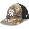 shapka-izvita-kamuflazh-reguliruema-39thirty-m-crown-a-frame-realtree-na-new-york-yankees-mlb-ot-new-era