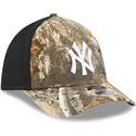 shapka-izvita-kamuflazh-reguliruema-39thirty-m-crown-a-frame-realtree-na-new-york-yankees-mlb-ot-new-era