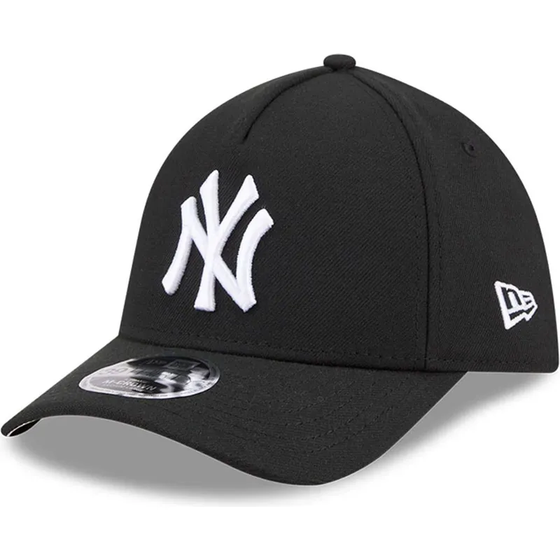 shapka-izvita-cherna-prilepnala-39thirty-m-crown-a-frame-na-new-york-yankees-mlb-ot-new-era