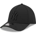 sort-buet-kasket-med-justerbar-pasform-og-sort-logo-39thirty-m-crown-a-frame-fra-new-york-yankees-mlb-fra-new-era