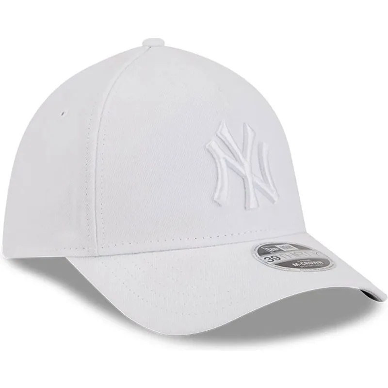 shapka-izvita-byala-prilepnala-39thirty-m-crown-a-frame-na-new-york-yankees-mlb-ot-new-era