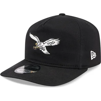 New Era Извита Козирка 19TWENTY Champion Philadelphia Eagles NFL Черна Шапка с Тик-так Закопчалка