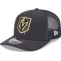 new-era-9seventy-stretch-snap-evergreen-vegas-golden-knights-nhl-grey-trucker-hat