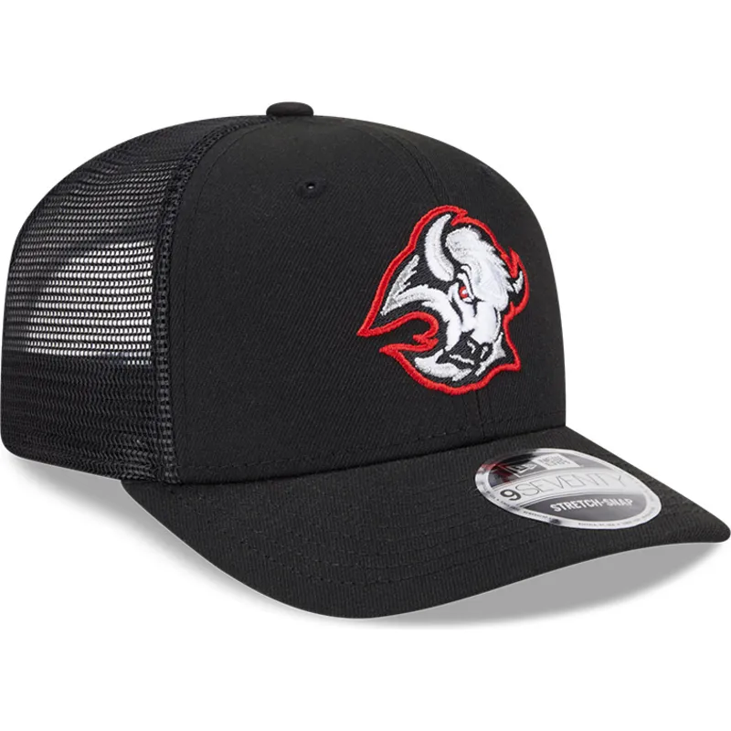 gorra-trucker-negra-9seventy-stretch-snap-evergreen-de-buffalo-sabres-nhl-de-new-era