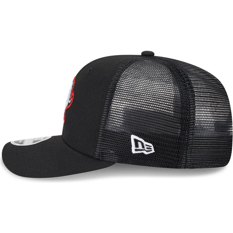 casquette-trucker-noire-9seventy-stretch-snap-evergreen-buffalo-sabres-nhl-new-era