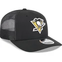 shapka-izvita-cherna-snapbek-9seventy-stretch-snap-evergreen-na-pittsburgh-penguins-nhl-ot-new-era