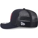 marinebla-trucker-kasket-9seventy-stretch-snap-evergreen-fra-boston-red-sox-mlb-fra-new-era