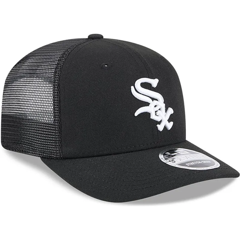 gorra-trucker-negra-9seventy-stretch-snap-evergreen-de-chicago-white-sox-mlb-de-new-era