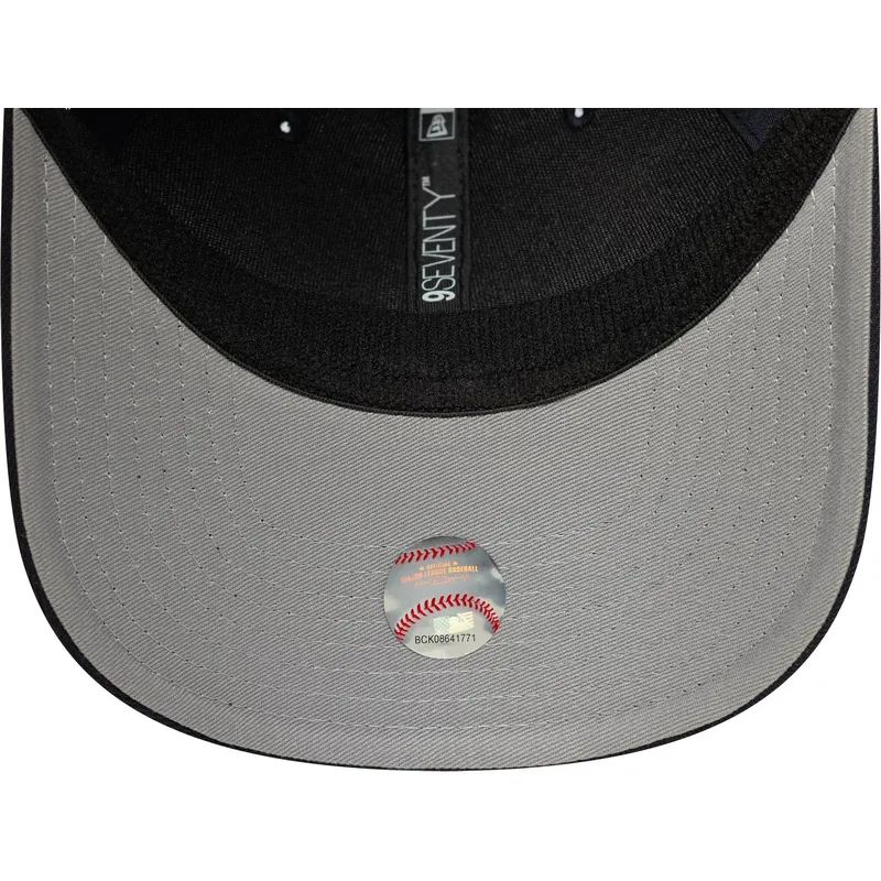 marinebla-trucker-kasket-9seventy-stretch-snap-evergreen-fra-detroit-tigers-mlb-fra-new-era