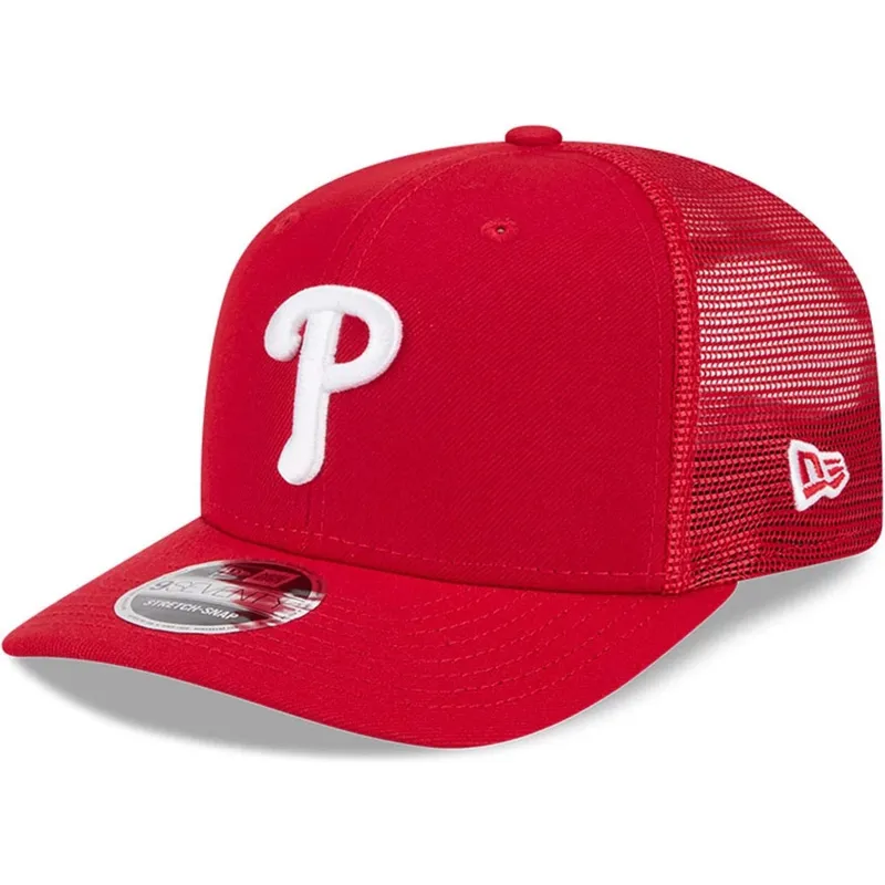 shapka-izvita-traker-chervena-snapbek-9seventy-stretch-snap-evergreen-na-philadelphia-phillies-mlb-ot-new-era