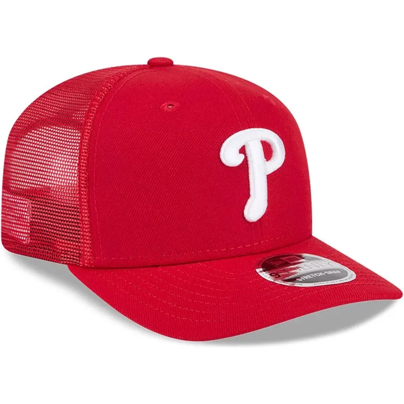 shapka-izvita-traker-chervena-snapbek-9seventy-stretch-snap-evergreen-na-philadelphia-phillies-mlb-ot-new-era