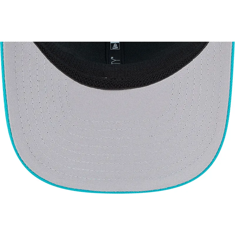 bla-trucker-kasket-9seventy-stretch-snap-evergreen-fra-miami-dolphins-nfl-fra-new-era