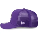 casquette-trucker-violette-9seventy-stretch-snap-evergreen-minnesota-vikings-nfl-new-era