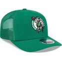 gron-trucker-kasket-9seventy-stretch-snap-evergreen-fra-boston-celtics-nba-fra-new-era