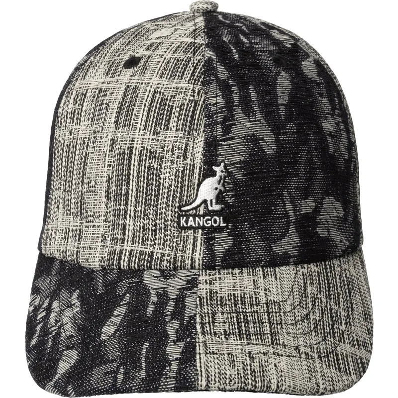 justerbar-sort-buet-kasket-denim-mashup-black-topstitch-fra-kangol