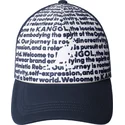 shapka-izvita-traker-tmnosin-snapbek-fine-print-ot-kangol