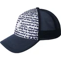casquette-trucker-bleue-marine-fine-print-kangol