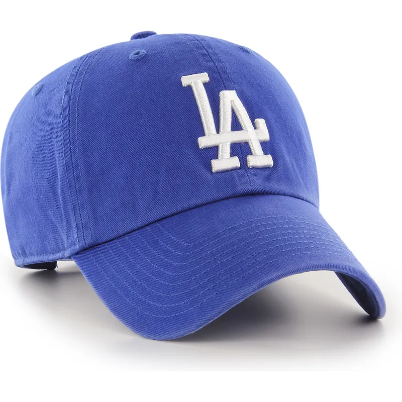 shapka-izvita-sinya-reguliruem-na-los-angeles-dodgers-mlb-ot-47-brand