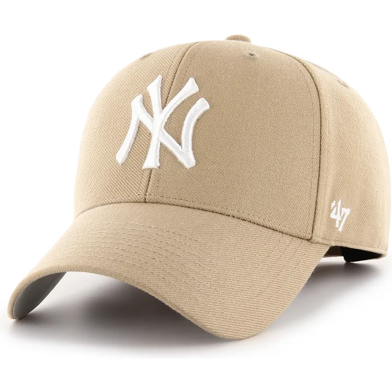 khaki-gebogene-verstellbare-mvp-kappe-der-new-york-yankees-mlb-von-47-brand