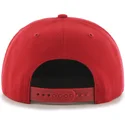 shapka-ploska-chervena-snapbek-captain-no-shot-na-new-york-yankees-mlb-ot-47-brand