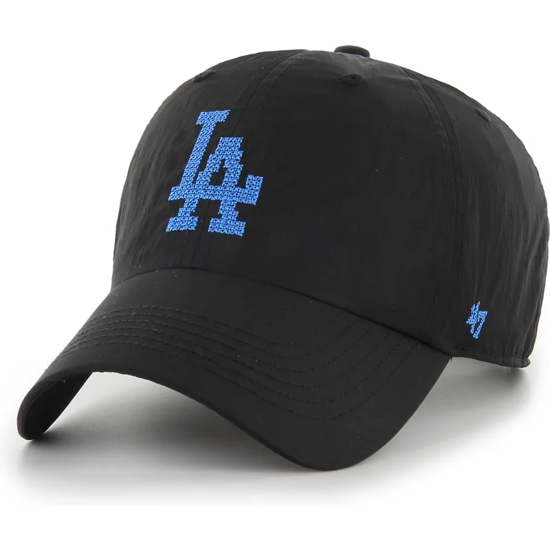 shapka-izvita-cherna-reguliruem-clean-up-eight-bit-hero-na-los-angeles-dodgers-mlb-ot-47-brand