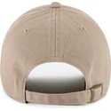 braune-verstellbare-curved-cap-clean-up-ballpark-portabella-der-los-angeles-dodgers-mlb-von-47-brand