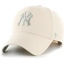 beige-gebogene-snapback-kappe-mvp-ballpark-der-new-york-yankees-mlb-von-47-brand
