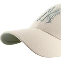 casquette-courbee-beige-snapback-mvp-ballpark-new-york-yankees-mlb-47-brand