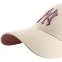 shapka-izvita-bezhov-snapbek-mvp-ballpark-na-new-york-yankees-mlb-ot-47-brand