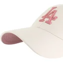47-brand-izvita-kozirka-rozovo-logo-mvp-ballpark-los-angeles-dodgers-mlb-bezhova-shapka-s-tik-tak-zakopchavane