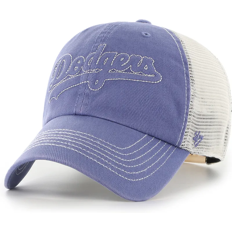 shapka-izvita-shapka-traker-sinya-snapbek-clean-up-trailer-script-mesh-na-los-angeles-dodgers-mlb-ot-47-brand