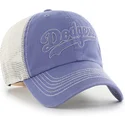 47-brand-clean-up-trailer-script-mesh-los-angeles-dodgers-mlb-blue-trucker-hat