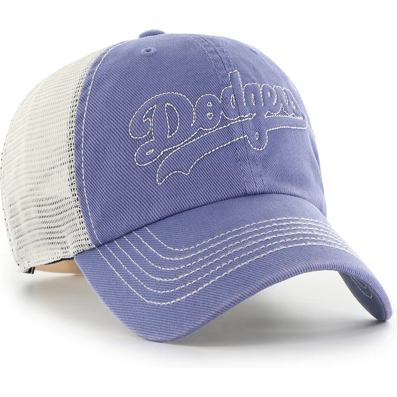 shapka-izvita-traker-sinya-snapbek-clean-up-trailer-script-mesh-na-los-angeles-dodgers-mlb-ot-47-brand