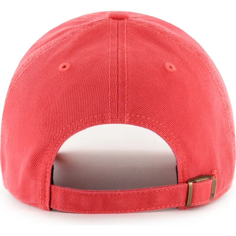 47-brand-curved-brim-clean-up-trailer-new-york-yankees-mlb-chervena-reguliruema-shapka