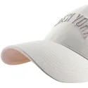 beige-og-lyserod-trucker-kasket-offside-dt-soft-glow-script-fra-new-york-yankees-mlb-fra-47-brand