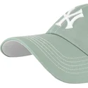 casquette-courbee-verte-ajustable-clean-up-contrast-stitch-new-york-yankees-mlb-47-brand