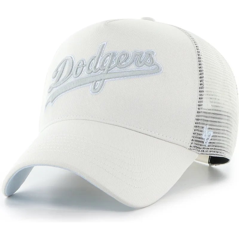 shapka-izvita-traker-bezhov-snapbek-offside-dt-soft-glow-script-na-los-angeles-dodgers-mlb-ot-47-brand