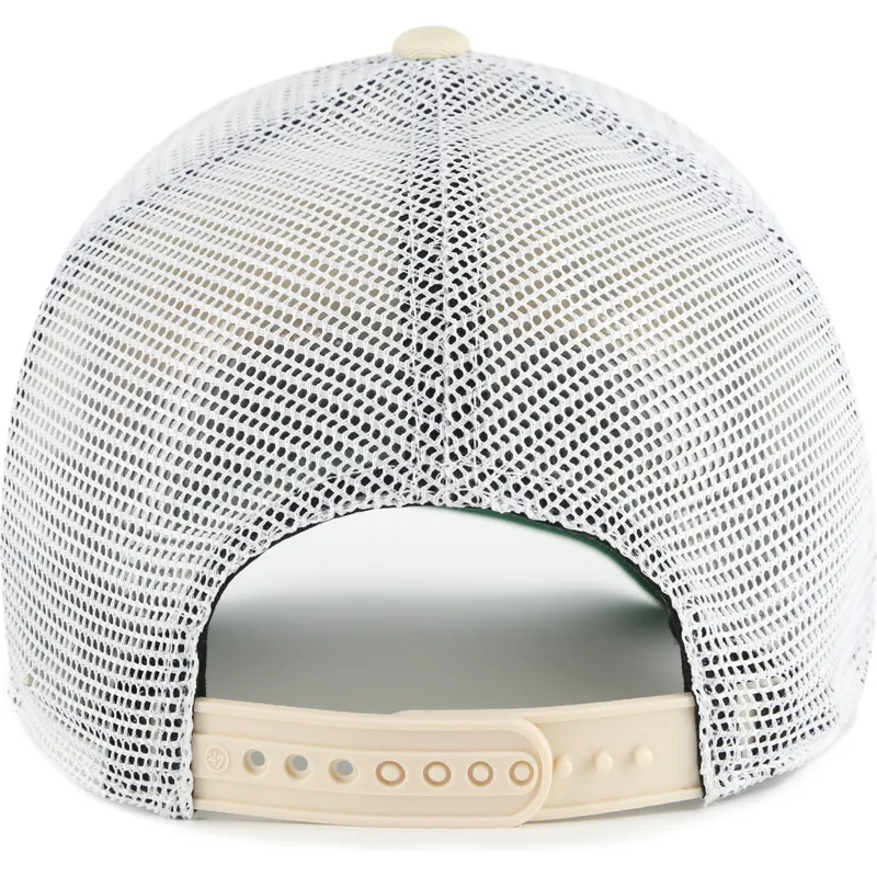 beige-trucker-cap-clean-up-trawler-der-new-york-yankees-mlb-von-47-brand