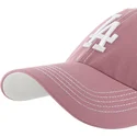 shapka-izvita-roza-reguliruema-clean-up-contrast-stitch-na-los-angeles-dodgers-mlb-ot-47-brand