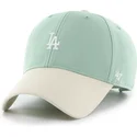 shapka-izvita-zelena-reguliruema-mvp-base-runner-two-tone-legend-na-los-angeles-dodgers-mlb-ot-47-brand