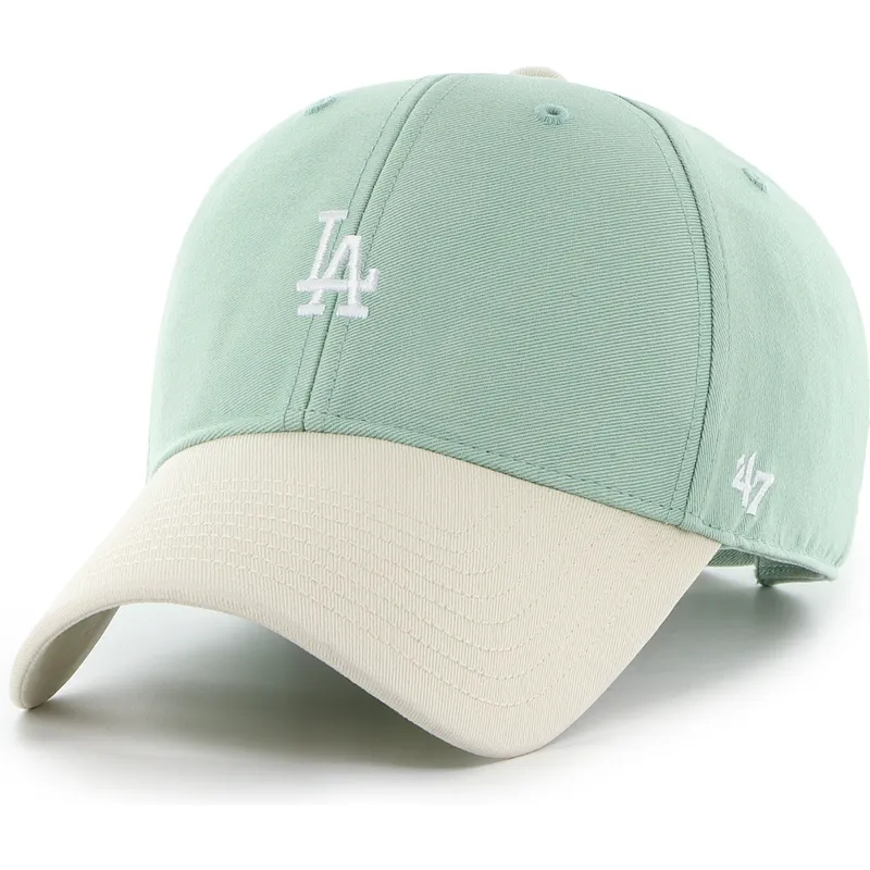 gron-justerbar-kurvet-kasket-mvp-base-runner-two-tone-legend-fra-los-angeles-dodgers-mlb-fra-47-brand