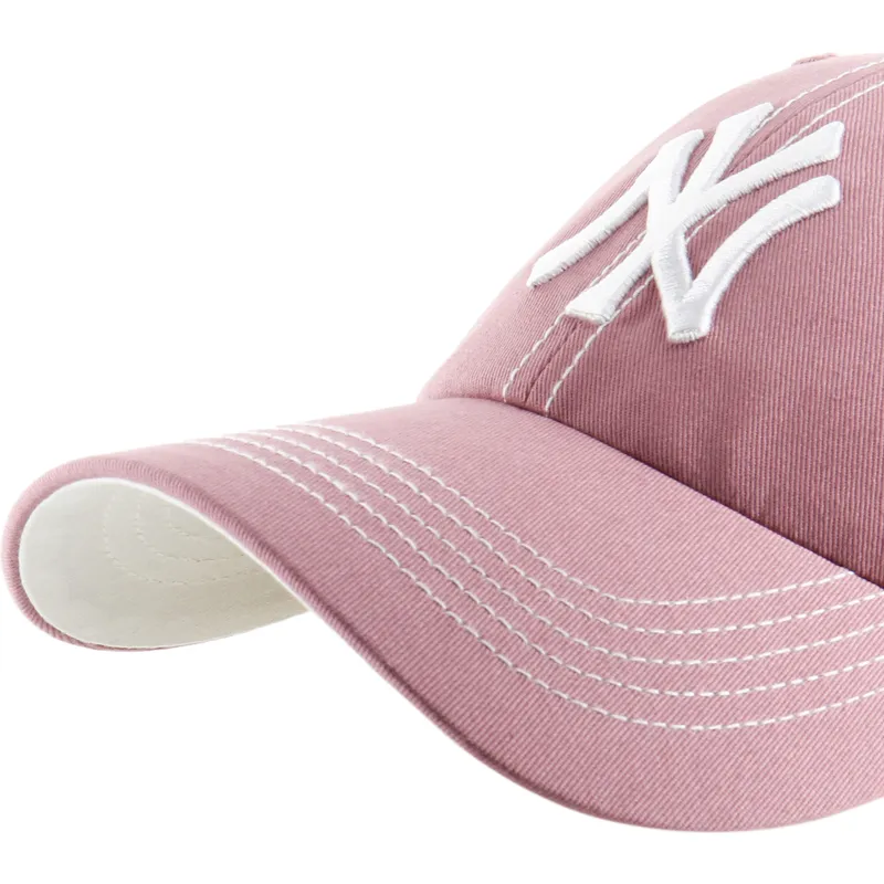 47-brand-shapka-s-izvita-kozirka-clean-up-contrast-stitch-new-york-yankees-mlb-rozova-reguliruema 47-brand-shapka-s-izvita-kozirka-clean-up-contrast-stitch-new-york-yankees-mlb-rozova-reguliruema