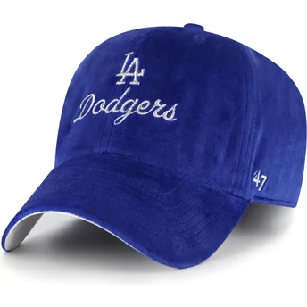 Шапка извита синя регулируем Clean Up Spirited на Los Angeles Dodgers MLB от 47 Brand