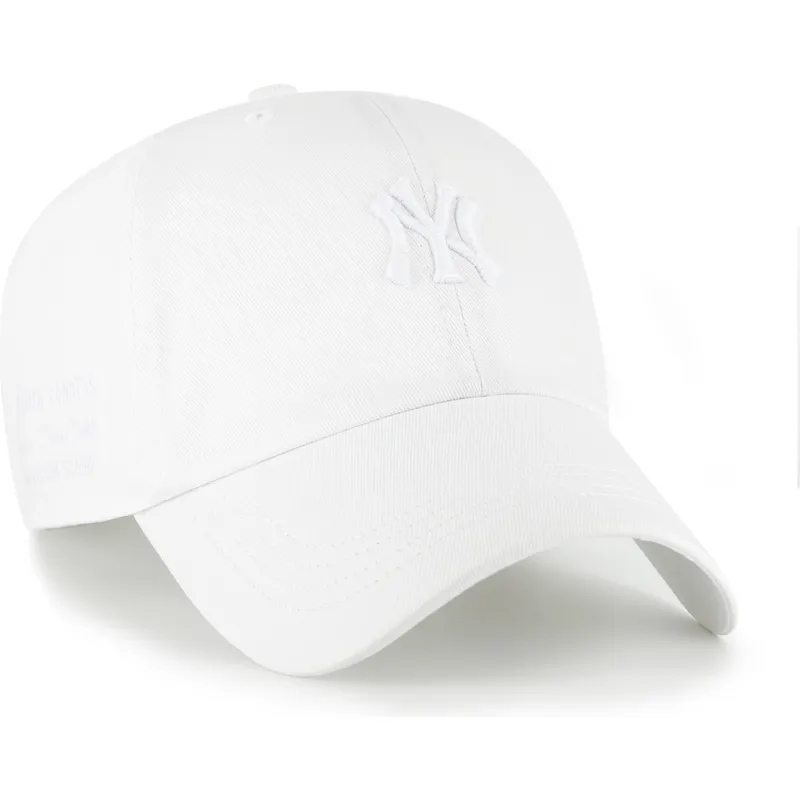 shapka-izvita-byala-reguliruem-clean-up-contemporary-two-tone-na-new-york-yankees-mlb-ot-47-brand