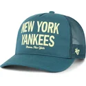 shapka-izvita-zelena-snapbek-hitch-contemporary-na-new-york-yankees-mlb-ot-47-brand