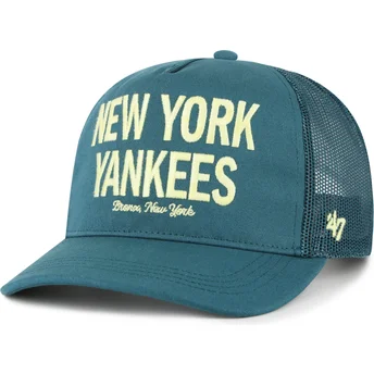 Grøn trucker-kasket Hitch Contemporary fra New York Yankees MLB af 47 Brand
