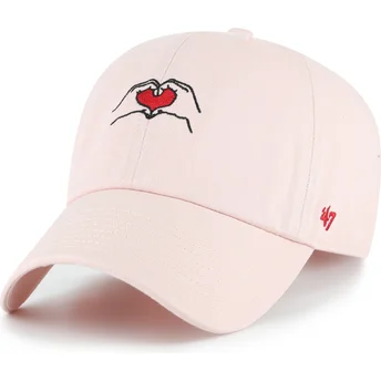 Шапка извита роза регулируема Clean Up Love Base Runner Icon от 47 Brand