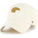 casquette-courbee-beige-ajustable-croissant-cookie-clean-up-food-base-runner-icon-47-brand