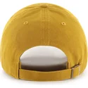 shapka-izvita-zhlt-reguliruem-clean-up-flat-gold-na-new-york-yankees-mlb-ot-47-brand